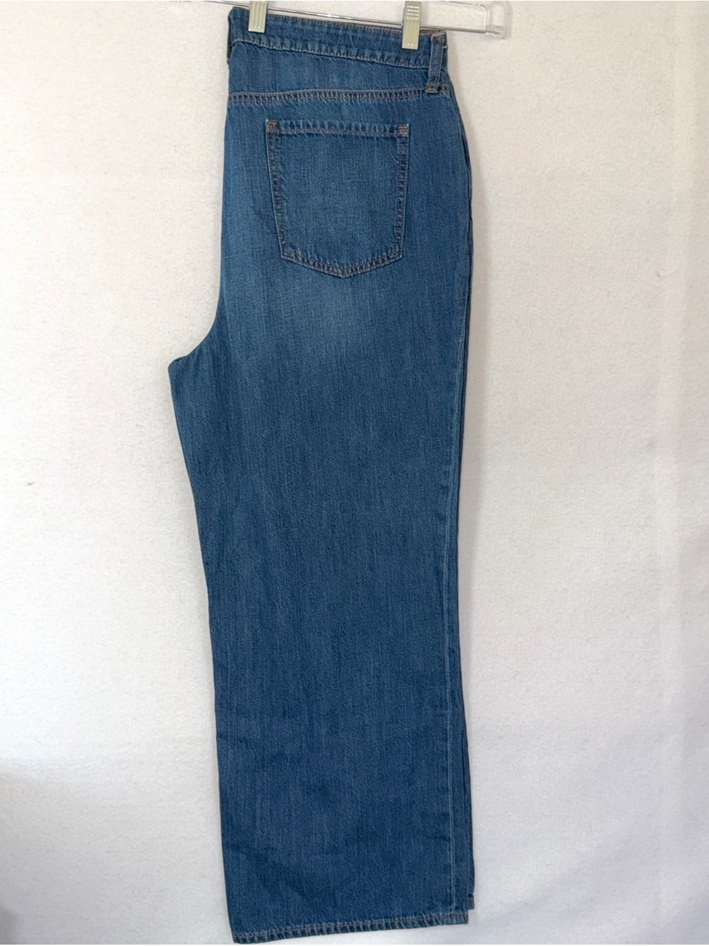 Chico's High Rise Wide Leg Ankle Jeans - Blue